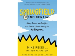 Libro Springfield Confidential de Mike Reiss (Inglés - 2019)