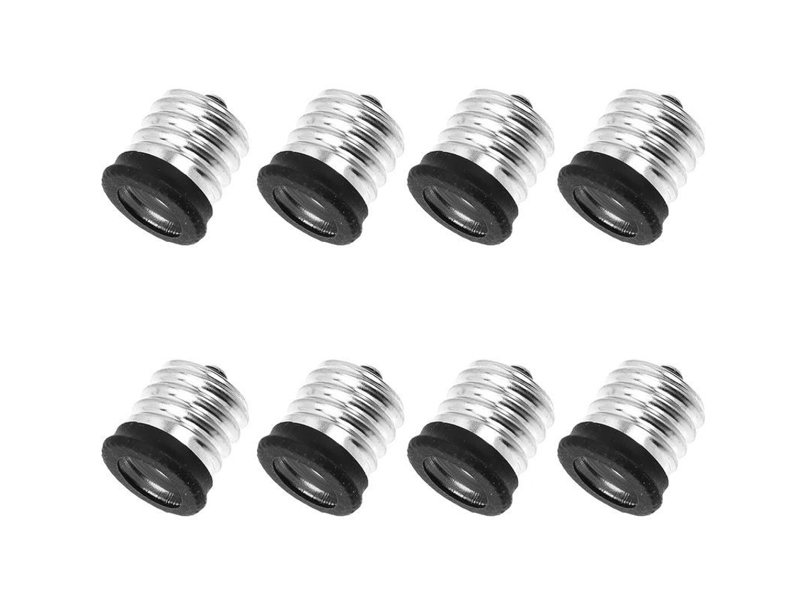 Adaptador De Base Para Lámpara Linjou - 8 Adaptadores E17 A E14 Para Bombillas Led