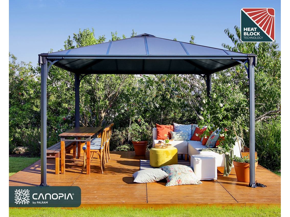 CANOPIA Palermo Cenador Aluminio 3,6X3,6m