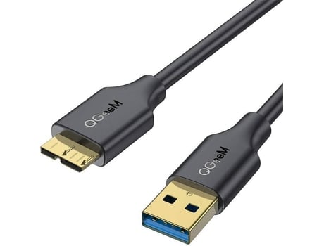 Adaptador QGEEM 22-1 (Micro-USB - 1 m - Negro)