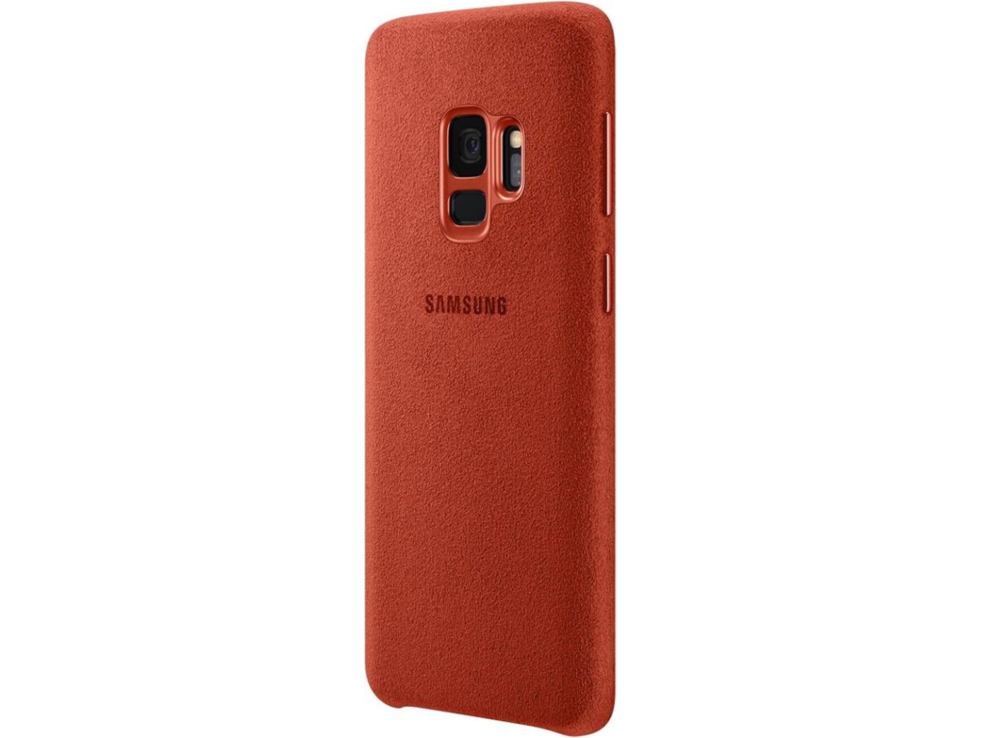 Carcasa SAMSUNG Galaxy S9 Alcantara Rojo