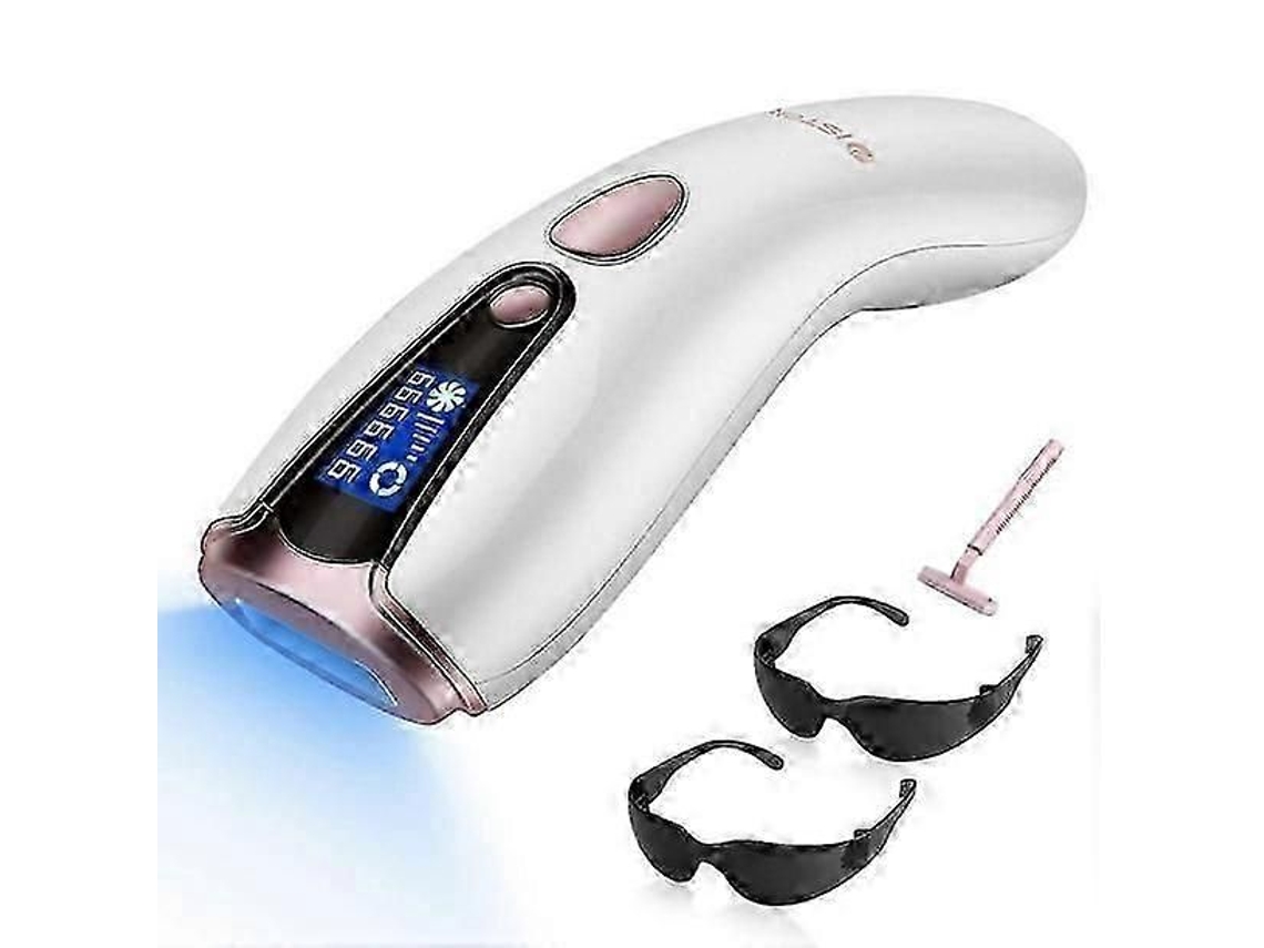 Depilação a Laser Caseira para Homens e Mulheres: Versão Atualizada com 999.999 Flashes para Remoção Permanente e Indolor Dos Pelos. GOKOCO