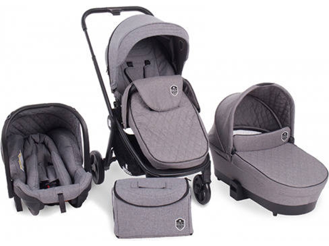 Carrito de Bebé Trio KIKKA BOO 3 En 1Grey