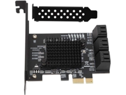 Tarjeta adaptadora PCI de 6 puertos, interfaz SATA 6G/5G, 2 a 3 SFUSHOS