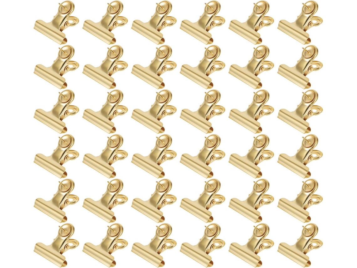 Juego De 50 Chinchetas Doradas Para Tableros De Corcho Y Accesorios Decorativos.