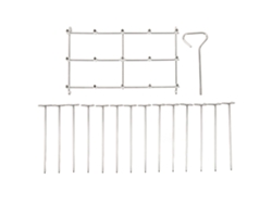 Soporte De Acero Inoxidable Para Brochetas Para Freidora Ninja Dz201 Dz401 Foodi De 8 Cuartos De Galón
