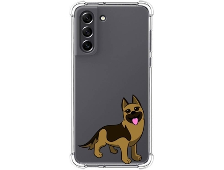 Carcasa Samsung Galaxy S21 FE 5G TUMUNDOSMARTPHONE Dibujos Antigolpes Perros 03 Multicolor
