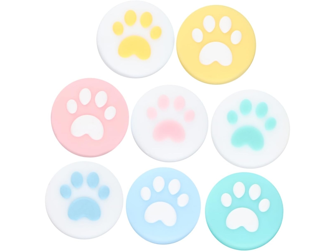 Protectores De Silicona Para Joysticks (8 Piezas) Para Nintendo Switch