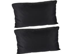 Funda Impermeable De 2 Piezas Para Cojín De Coche, Decorativa Y Duradera Con Cremallera.