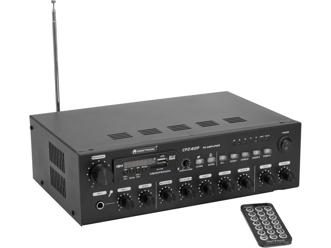 Amplificador de Mezcla OMNITRONIC CPZ-60P