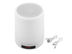 2026-altavoz Bluetooth Con Luz Nocturna Rgb, Reloj Despertador Inteligente Y Reproductor Mp3