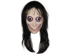 Máscara De Momo Aterradora, Máscara De Monstruo Espeluznante, Máscara De Látex Para Fiesta De Disfraces De Halloween Para Adultos