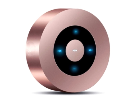 Mini Altavoz Bluetooth 3D Impermeable con Estuche Impermeable Portátil Micrófono Entrada Auxiliar TF Música 15H para Niños Showergold BISBISOUS