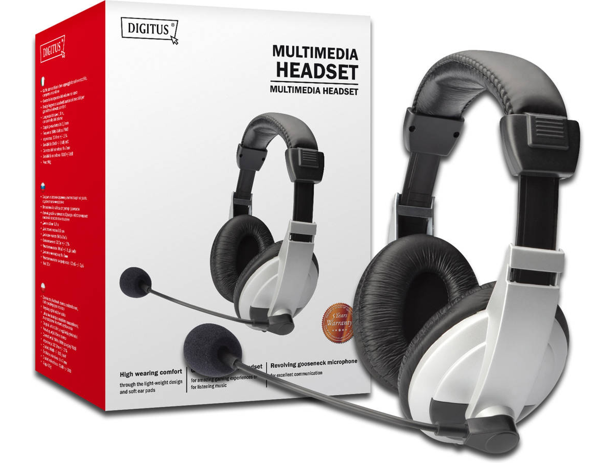 Auriculares DIGITUS DA-12201