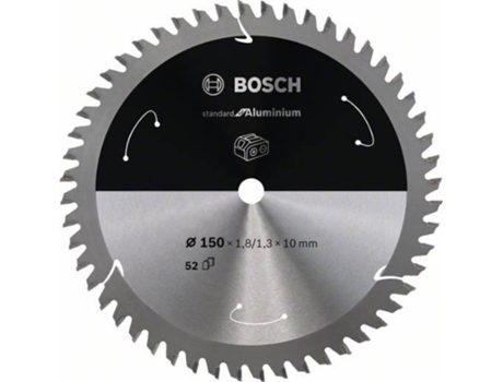 Disco de Sierra Circular BOSCH Standard para Aluminio Para Sierras a Batería 150x1.8/1.3x10 T52