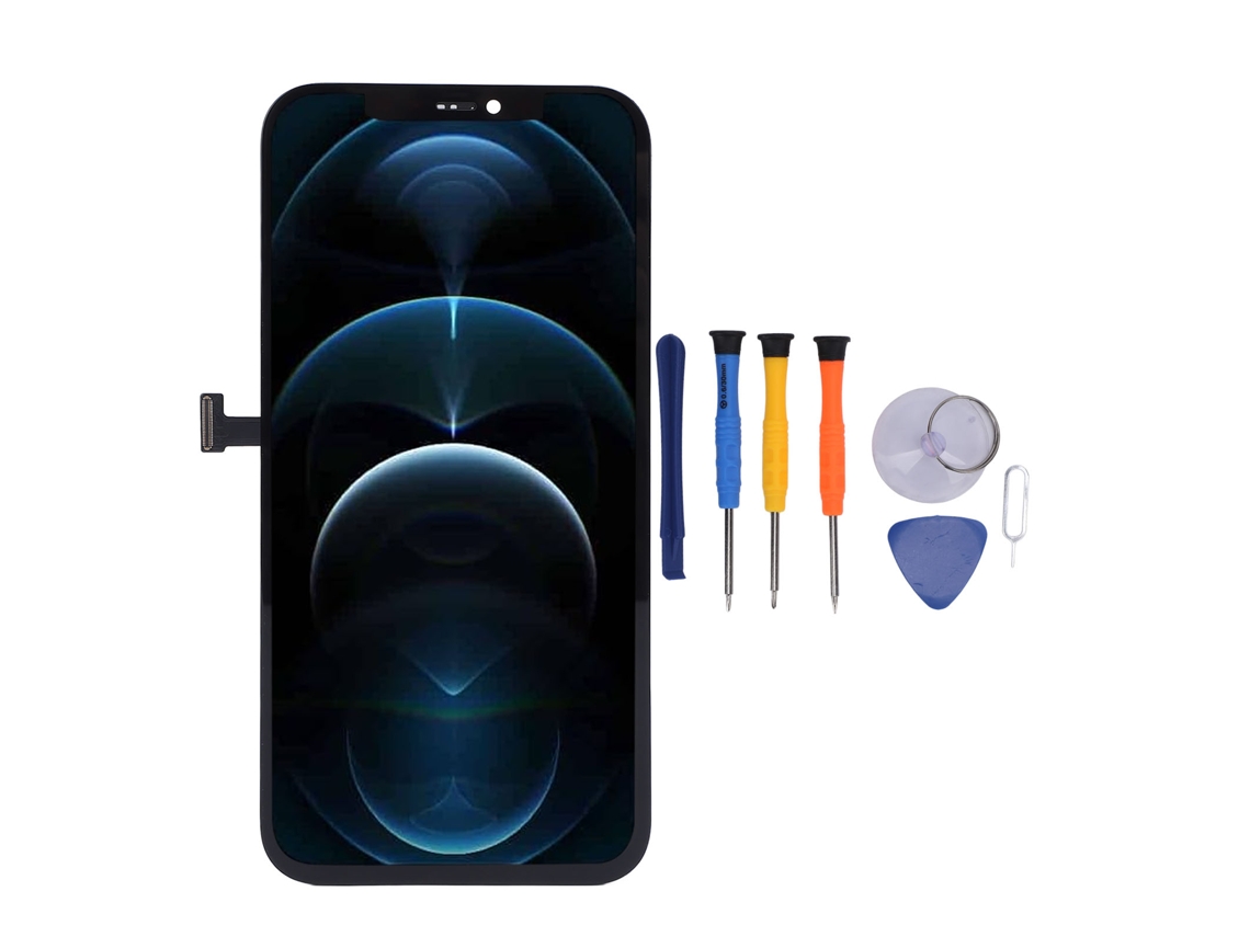 Conjunto Tela Tática Display 6,7 Polegadas Para 12 Pro Max A2342 A2410 A2412 A2411 Com Ferramentas De Reparo