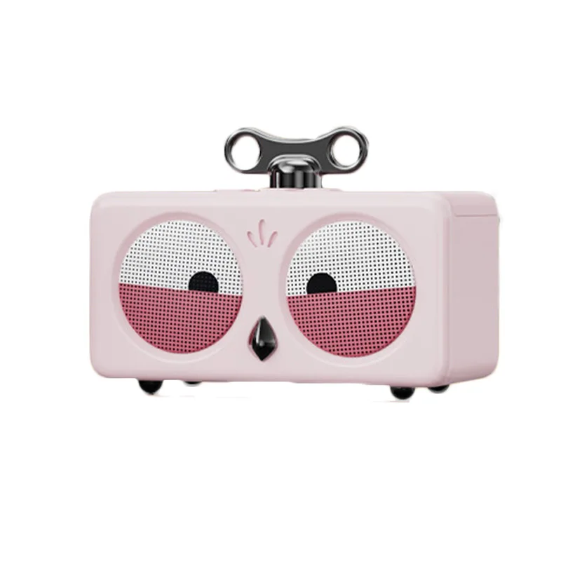 Barra de sonido estéreo Bluetooth para exteriores con micrófono MDUG (rosa)