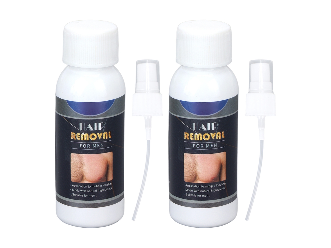 2pcs 30ml Spray Depilatorio Herbáceo Inhibidor De Crecimiento De Pelo Painless Para Piernas Brazos Axilas