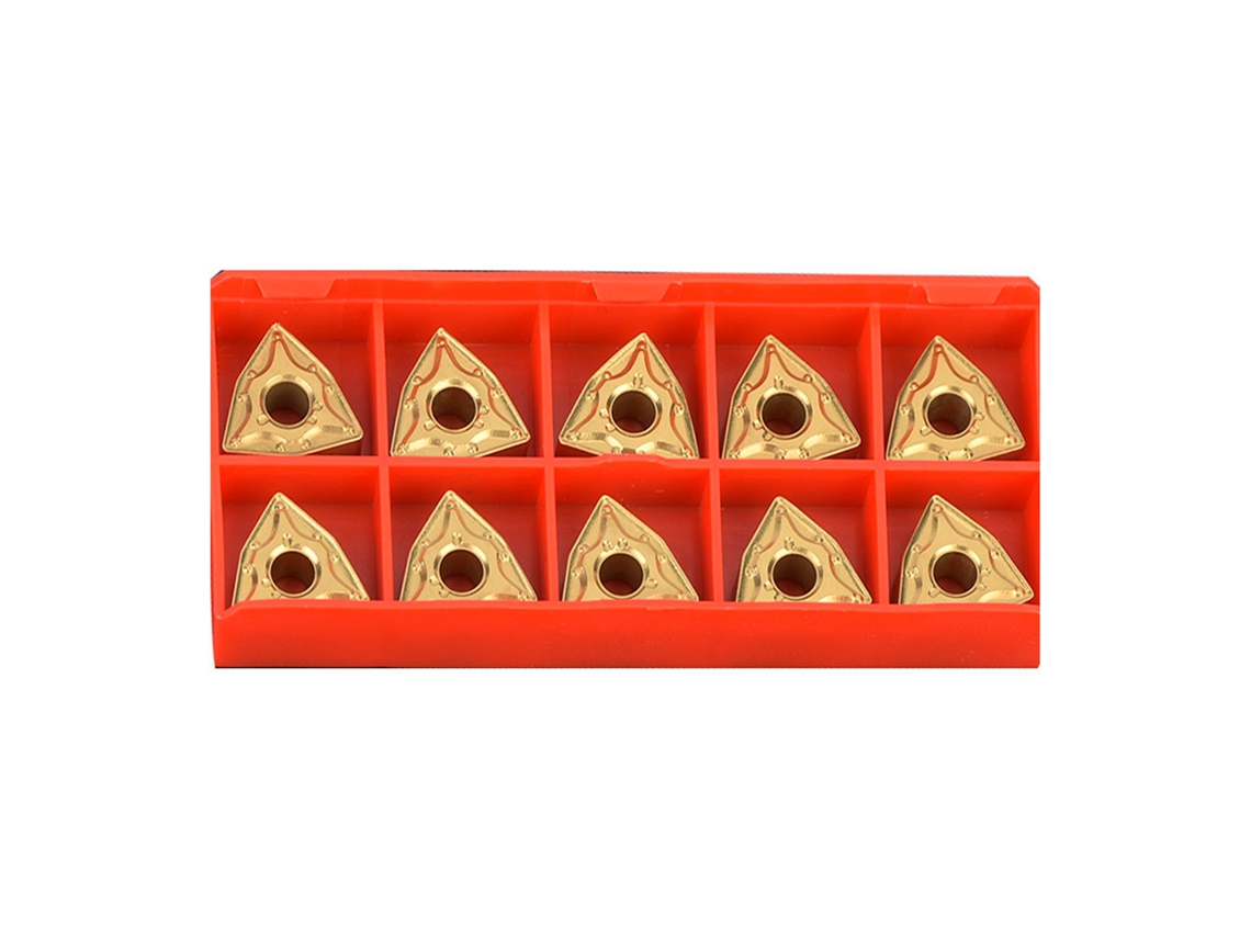 10 Insertos De Carburo Cnc Wnmg 432/0804 Para Tornos De Fresado.