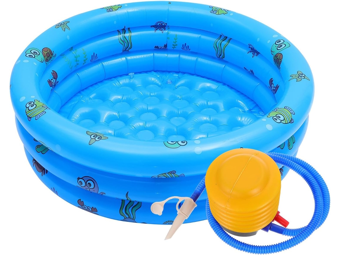 Piscina Inflable Bebés 100cm Agua Material Niños Verano