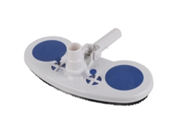 Cabezal De Aspiración Para Piscinas De 33 Cm Con Cerdas De Nailon Y Conexión De Manguera Giratoria.