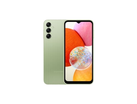 Smartphone SAMSUNG A14 (6.6'' - 4 GB - 128 GB - Verde)