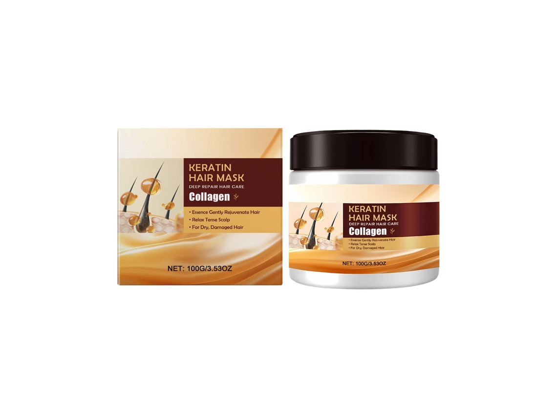 Mascarilla capilar nutritiva de queratina