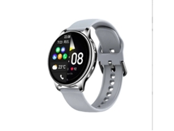 Reloj inteligente unisex con Bluetooth, llamadas, monitor de actividad física, monitor de sueño, reproductor de música FC, IP68, para deportes al aire libre, gris, Yizhood