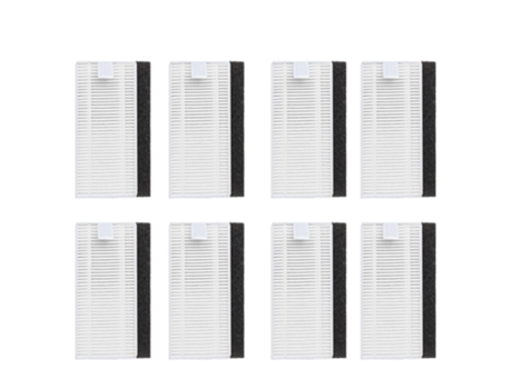 Paquete de 8 filtros Hepa de repuesto para Cecotec Conga Excellence 1090 piezas de Robot aspirador accesorios de filtro