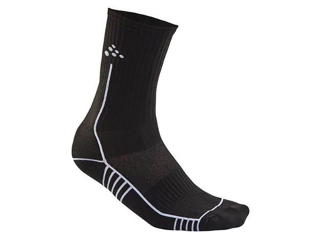 Calcetines para Hombre CRAFT Progress Mid Negro para Fútbol (EU 46 - 48)