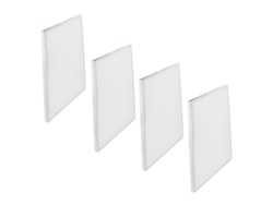 Pack x4 Panel LED Superficie dimensiones 60x60cm, Potencia 50W, Color Blanco Neutro 4200K, 4000 lúmenes, Marco Blanco JANDEI