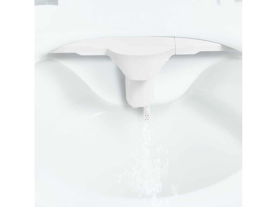 Bidé ultrafino para inodoro con boquillas retráctiles, presión ajustable y fácil instalación Tekmaquinas