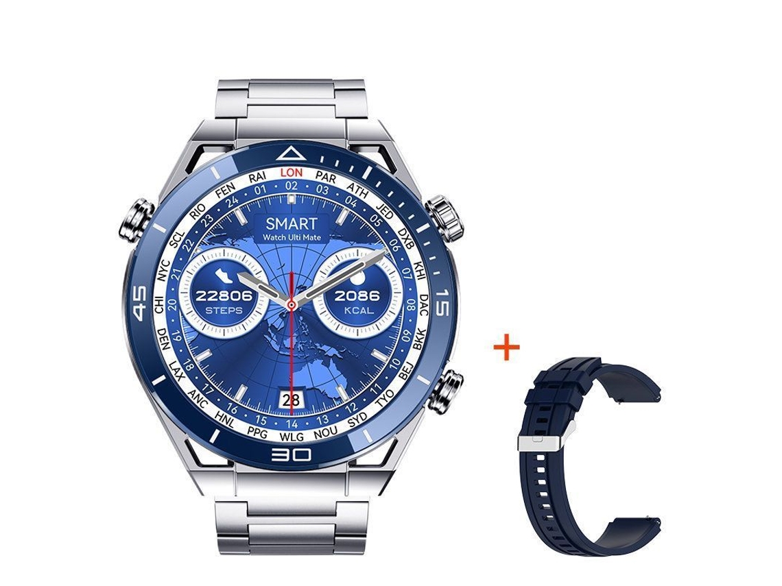 Reloj inteligente Mdug (azul plateado)