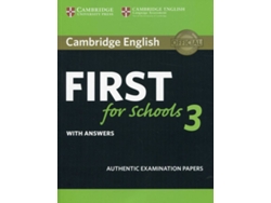 Libro Cambridge English First 3 de Vários Autores (Inglés)