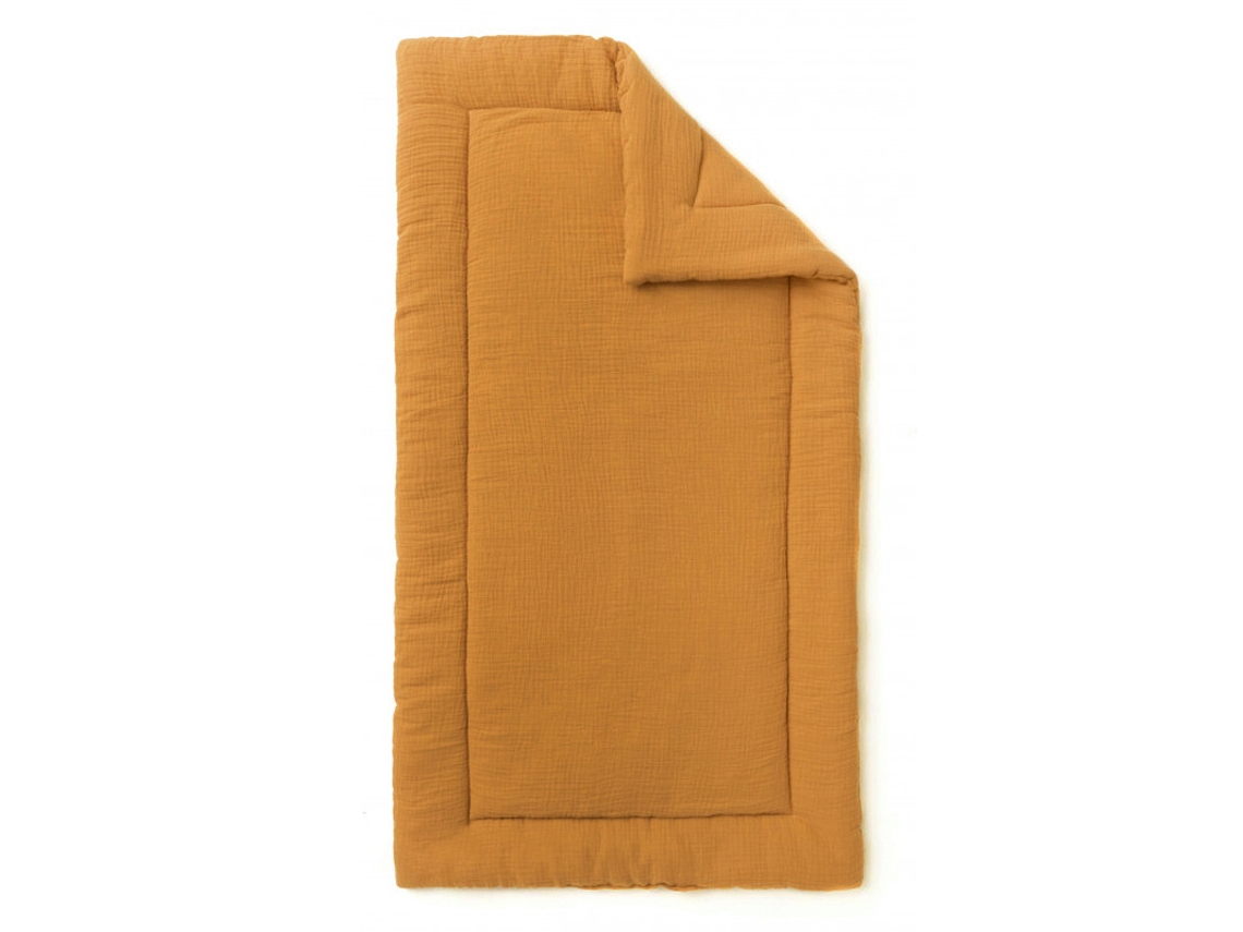 Colchón Para Bebé Digitallab (amarillo, 60 X 135 Cm, Altura 3 Cm, Núcleo Perforado Y Antibacteriano)
