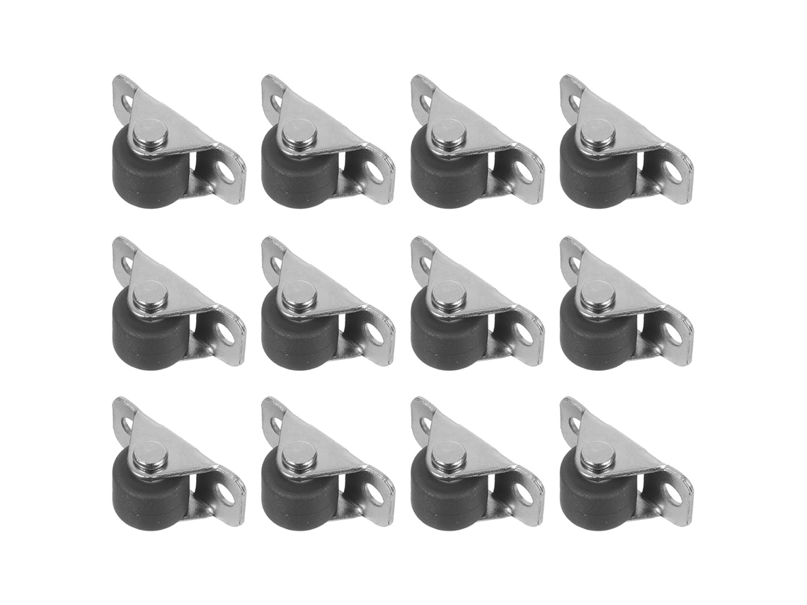 Ruedas 12 Poleas Cajones 0,5 Pulgadas - Mini Repuesto -