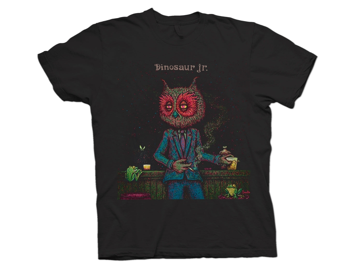 Dinosaur Jr. Night Owl T-shirt Rockinstone Unisex Adults Best Sellers Size:xl