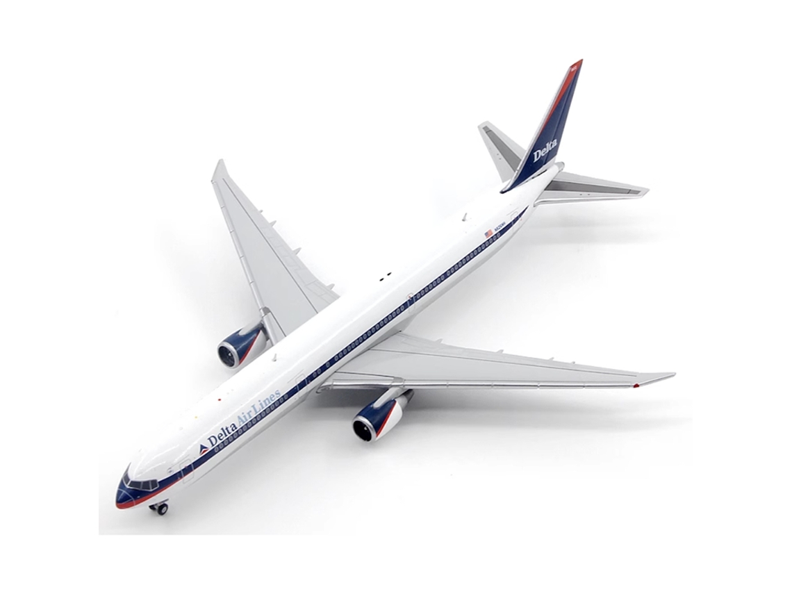 Modelo De Fundición A Presión A Escala 1/400 Gjdal2151 Delta Air Lines B767-400er N826mh