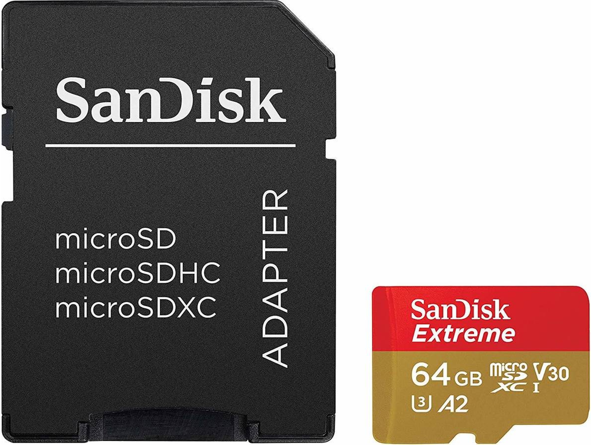 Tarjeta de Memoria MicroSD SANDISK Extreme (64GB - 160 MB/s)