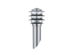 Kayin-1 de acero inoxidable E27 60W Torch HOROZ ELECTRIC