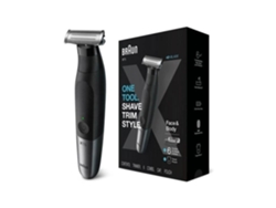 Máquina De Afeitar Braun Xt5200 4d Blade Cabeza Lavable Duración De La Batería 6 Meses