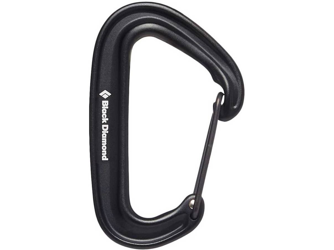 Mosquetón De Escalada BLACK DIAMOND Mini Wire (Negro - Tamaño Único)