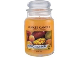 YANKEE CANDLE Mango Peach Salsa Candle Mango And Peach Scented Candle 104.0G