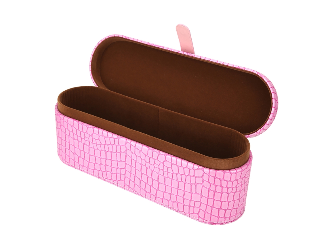 Vlrla-portátil Pu Storage Box Para Supersoni Hd01 Cabelo Dryer (pink)