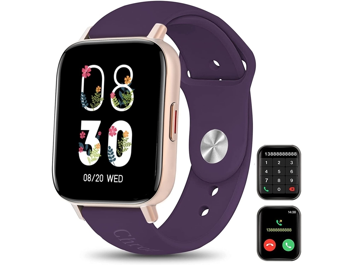 Smartwatch I20 activa automáticamente el monitoreo del sueño morado