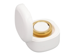 Anel Inteligente Rastreador De Fitness Ip68 Bluetooth Com Capa De Carregamento Para Android Ios Ouro
