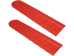 Juego De 2 Fundas De Plástico Para Motosierra, 20 Pulgadas, Protector De Cadena Para