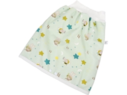 Falda Impermeable De Algodón Para El Entrenamiento De Conejos Para Ir Al Baño, Lavable Y Reutilizable.