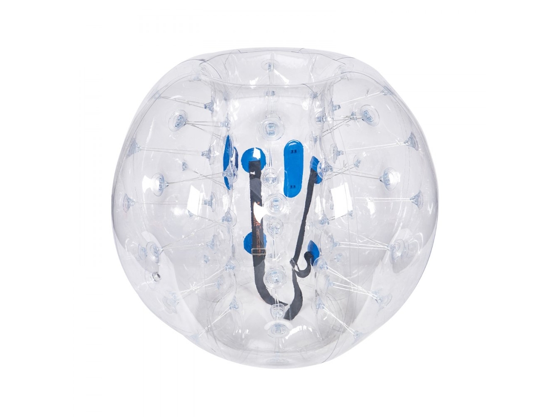 Balón inflable transparente y duradero de 1,2 m para juegos al aire libre Tekmaquinas