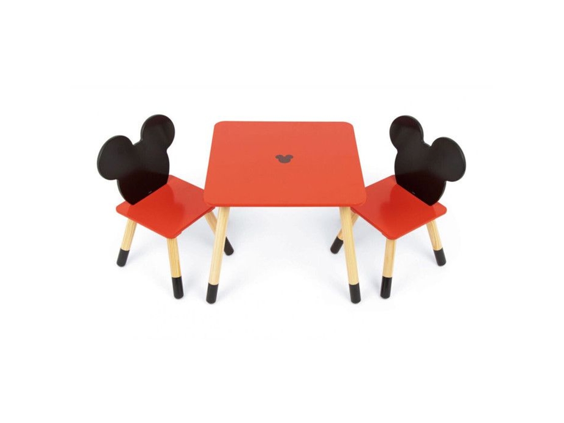 Juego de mesa de madera Arditex Micke